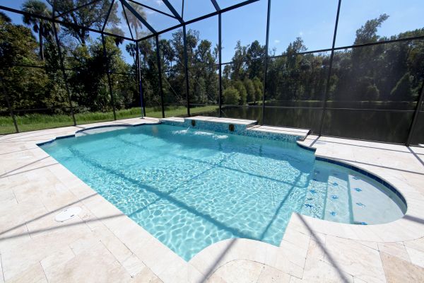 Pool Cage Cleaning in Palm Bay
