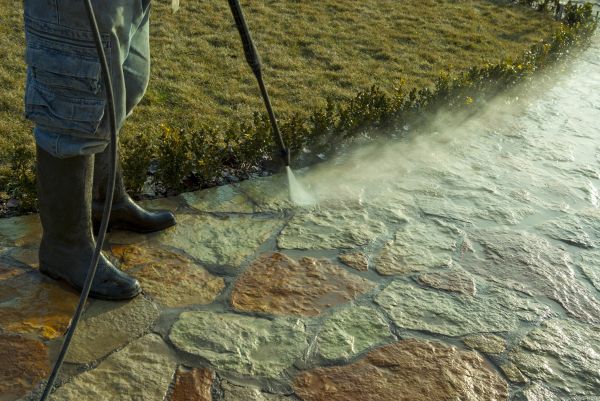 Stone Power Washing in Palm Bay