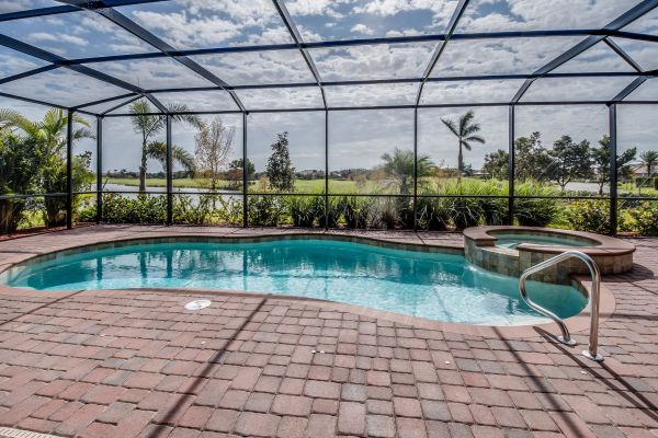 Pool Enclosure Cleaning in Palm Bay