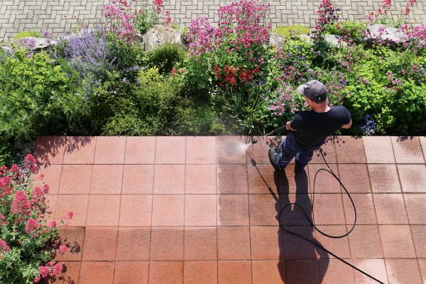 Patio Power Washing in Palm Bay
