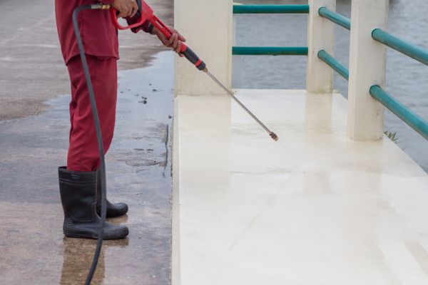 Industrial Concrete Cleaning in Palm Bay