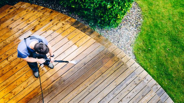 Deck Pressure Cleaning in Palm Bay